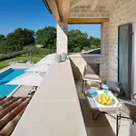 Nevija U Ladicima For 10 People With Sea View & Sports Complex In Istria Villa Ladici